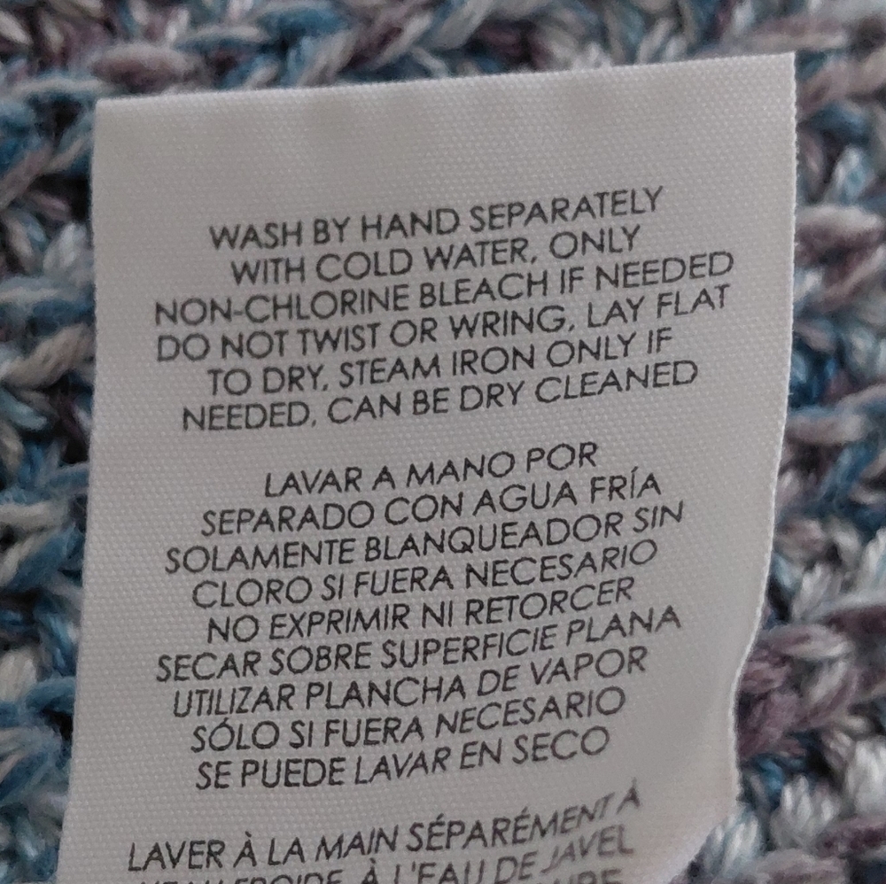 Cabi Love, Carol Collection Blue Long Duster Cardigan Sweater Size Small - Picture 7 of 8